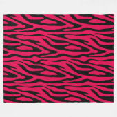 Cool- en chic Animal Skin Pattern Fleece Deken (Voorkant (Horizontaal))
