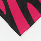 Cool- en chic Animal Skin Pattern Fleece Deken (Hoek)