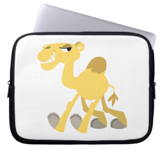 Cool- en Cute Cartoon Camel-laptophoes Laptop Sleeve