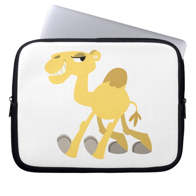 Cool- en Cute Cartoon Camel-laptophoes Laptop Sleeve (Voorkant)