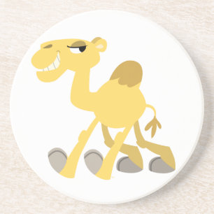 Cool- en Cute Cartoon Camel Onderzetter