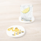 Cool- en Cute Cartoon Camel Onderzetter (Zijkant)