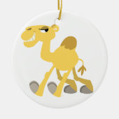 Cool- en Cute Cartoon Camel Ornament (Voorkant)