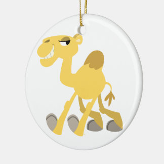 Cool- en Cute Cartoon Camel Ornament