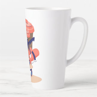 Cool en grappig koffie karakter latte mok