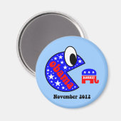 Cool en grappig Obama 2012 Magneet (Voorkant / Achterkant)