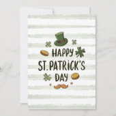 Cool en grappig St. Patrick's Day Party uitnodigin Kaart (Voorkant)