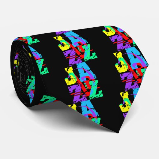 Cool en hip Jazz Stropdas (Opgerold)