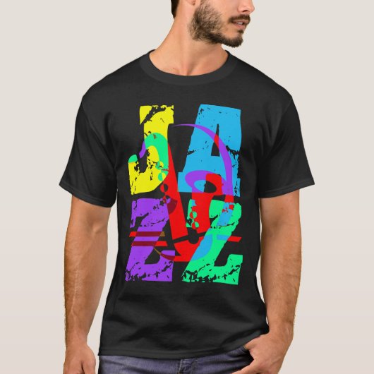Cool en hip Jazz T-shirt (Voorkant)