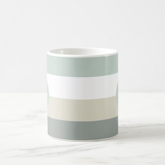 Cool- en kalmeringstrips met monogram koffiemok (Center)