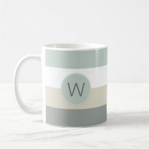 Cool- en kalmeringstrips met monogram koffiemok