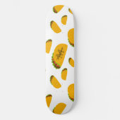 Cool en leuk lekker taco patroon Monogram wit Persoonlijk Skateboard (Voorkant)