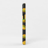 Cool en leuk smakelijk burgerpatroon Monogram Case-Mate iPhone Case (Achterkant/rechts)