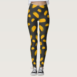 Cool- en leuke jummie-taco-patronen leggings