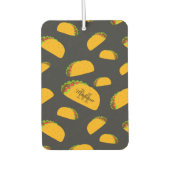 Cool- en leuke jummie-taco-patroon Monogram Luchtverfrisser (Voorkant)