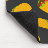 Cool- en leuke jummie-taco-patroon Monogram Muismat (Hoek)