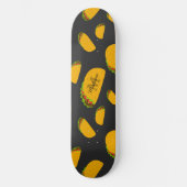 Cool- en leuke jummie-taco-patroon Monogram Persoonlijk Skateboard (Voorkant)