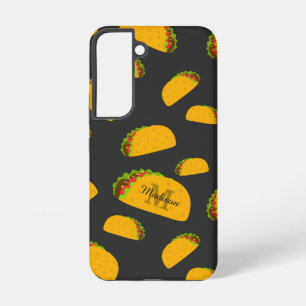 Cool- en leuke jummie-taco-patroon Monogram Samsung Galaxy Hoesje