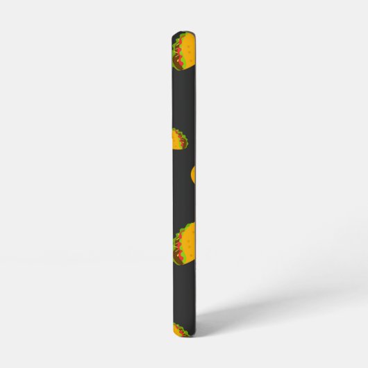 Cool- en leuke jummie-taco-patroon Monogram Samsung Galaxy Hoesje (Linkerkant)