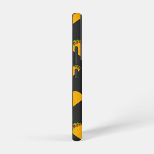 Cool- en leuke jummie-taco-patroon Monogram Samsung Galaxy Hoesje (Rechterkant)