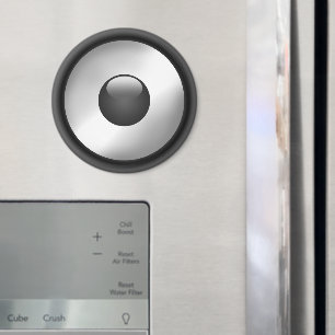 Cool- en leuke muziekluidsprekerontwerp magneet