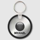 Cool- en leuke muziekluidsprekerontwerp sleutelhanger (Voorkant)