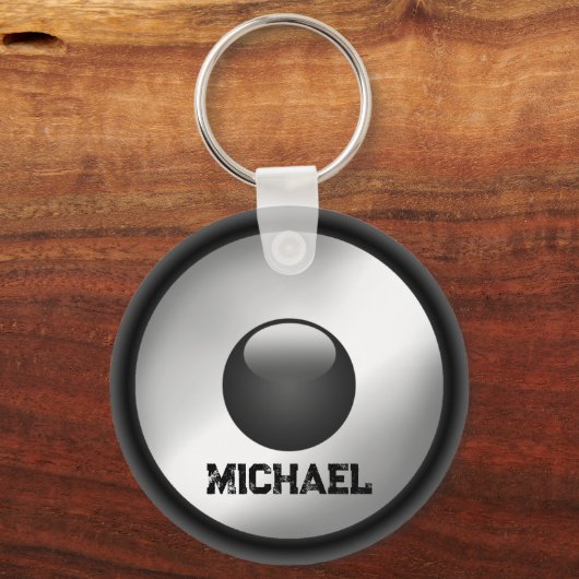 Cool- en leuke muziekluidsprekerontwerp sleutelhanger (Voorkant)