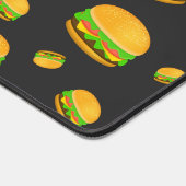 Cool- en lyummyburgerpatroon bureaumat (Hoek)