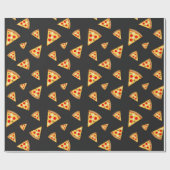 Cool- en pretpizza-snijdpatroon cadeaupapier (Vlak)