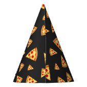 Cool- en pretpizza-snijdpatroon feesthoedjes (Achterkant)