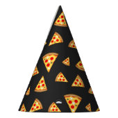 Cool- en pretpizza-snijdpatroon feesthoedjes (Links)