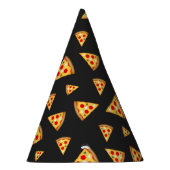 Cool- en pretpizza-snijdpatroon feesthoedjes (Rechts)