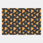 Cool- en pretpizza-snijdpatroon inpakpapier vel (Voorkant 2)