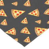 Cool- en pretpizza-snijdpatroon korte tafelloper (Hoek)