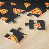 Cool- en pretpizza-snijdpatroon legpuzzel (Zijkant)