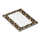 Cool- en pretpizza-snijdpatroon notitieblok (Schuin)