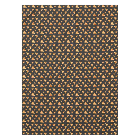 Cool- en pretpizza-snijdpatroon tafelkleed (Voorkant)