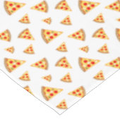 Cool- en pretpizza-snijdpatroon tafelkleed (Gekanteld)