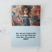 COOL EN RUSTIG? VRIENDSCHAP KAART (Binnen)