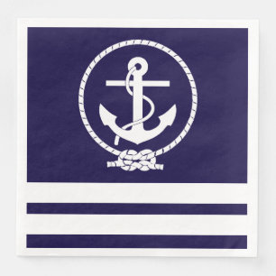Cool en stijlvol nautisch thema servetten