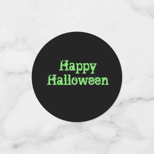 Cool en stijlvol, uniek Halloween confetti (Kleine voorkant)