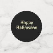 Cool en stijlvol, uniek Halloween confetti (Kleine voorkant)
