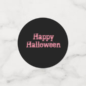 Cool en stijlvol, uniek Halloween confetti (Kleine voorkant)