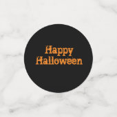 Cool en stijlvol, uniek Halloween confetti (Kleine voorkant)