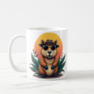 Cool en stijlvolle Capybara Koffiemok