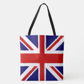 Cool en trendy Britse vlag De union jack Tote Bag (Voorkant)