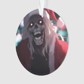 Cool Enge Enge Schedel Sinterklaas Xmas Ornament (voorkant)