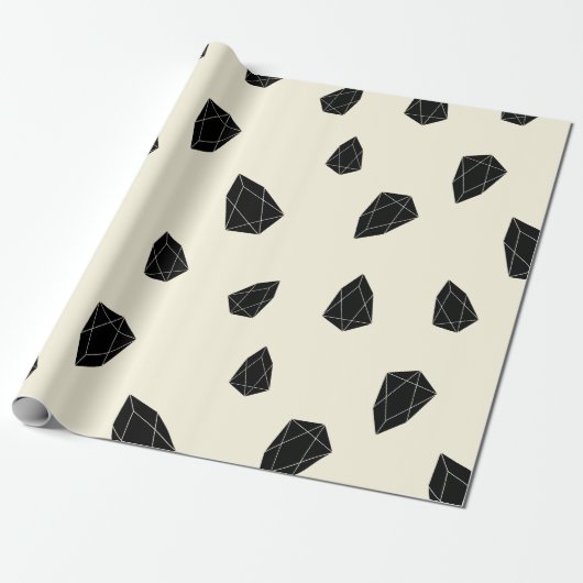 Cool EOS Cryptocurrency Coin Sign Patroon Cadeaupapier (Uitgerold)