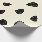 Cool EOS Cryptocurrency Coin Sign Patroon Cadeaupapier (Hoek)