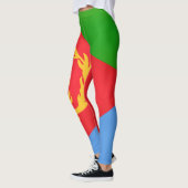 Cool Eritrea Flag Mode Leggings (Links)